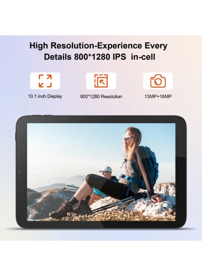 REBENUO 10.1 inch Android WiFi Touch Screen Tablet PC with 5G Keyboard Quad-core CM10017Air With Burbank - Image 4